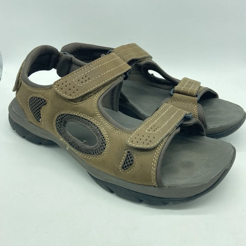 Dockers Men's 11M Dark Tan Newpage Sport Sandals Comfort Outdoor Casual Gorpcore